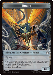 Food // Robot Double-Sided Token [Marvel's Spider-Man Tokens] | Dragon's Lair Comics and Fantasy Houston TX