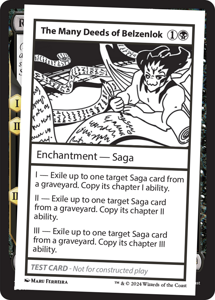 The Many Deeds of Belzenlok [Mystery Booster 2 Playtest Cards] | Dragon's Lair Comics and Fantasy Houston TX