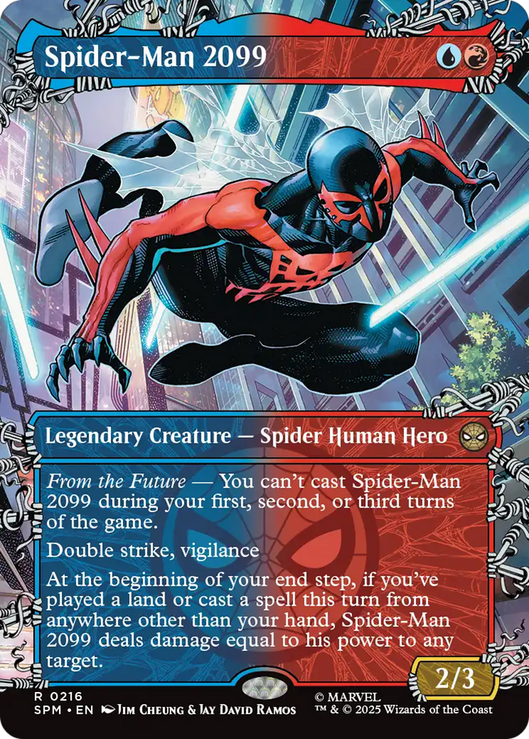 Spider-Man 2099 (0216) (Borderless) [Marvel's Spider-Man] | Dragon's Lair Comics and Fantasy Houston TX
