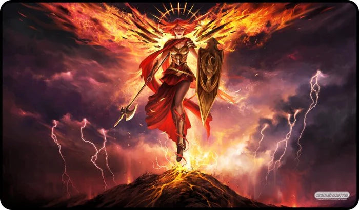 Gamer Mats Playmat: Angel of the Mountain Stitched | Dragon's Lair Comics and Fantasy Houston TX