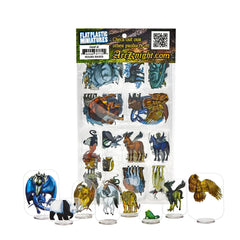 Arcknight - Flat Plastic Minis: Animals & Familiars (62 pc) | Odin's Place