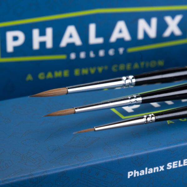 Game Envy Phalanx SELECT Kolinsky Sable 3-Brush Set | Dragon's Lair Comics and Fantasy Houston TX