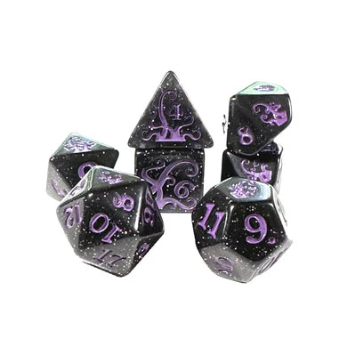 Black Oak Workshop Tentacles Void Beast Poly 7 Dice Set | Odin's Place