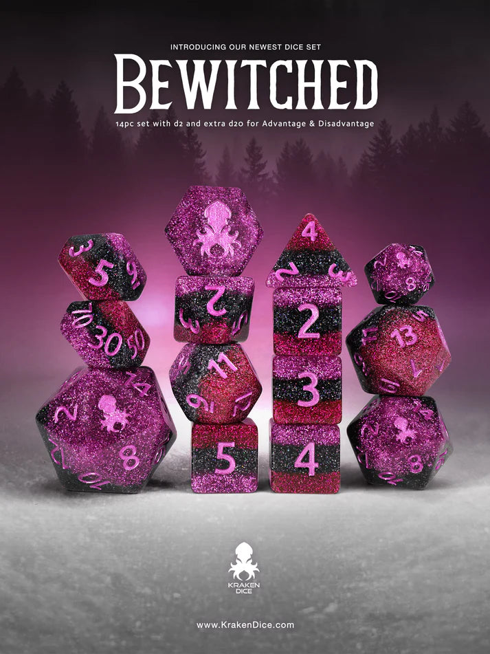 Kraken Dice - Glitter Sets | Dragon's Lair Comics and Fantasy Houston TX