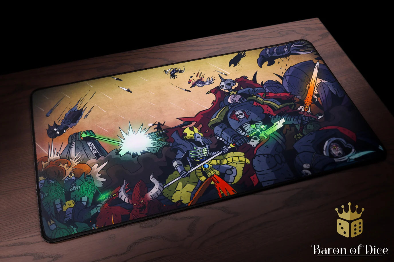 Barron Of Dice: Galaxy at War Oversized Playmat | Odin's Place