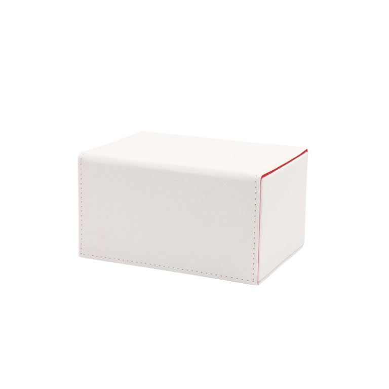 DEX Creation Line Deck Box Medium: White | Dragon's Lair Comics and Fantasy Houston TX