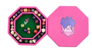 HYMGHO - Table Armor Dice Tray - Dragon with D20 | Dragon's Lair Comics and Fantasy Houston TX