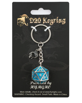HYMGHO - D20 Keychain Draconis - Glow in the Dark | Dragon's Lair Comics and Fantasy Houston TX