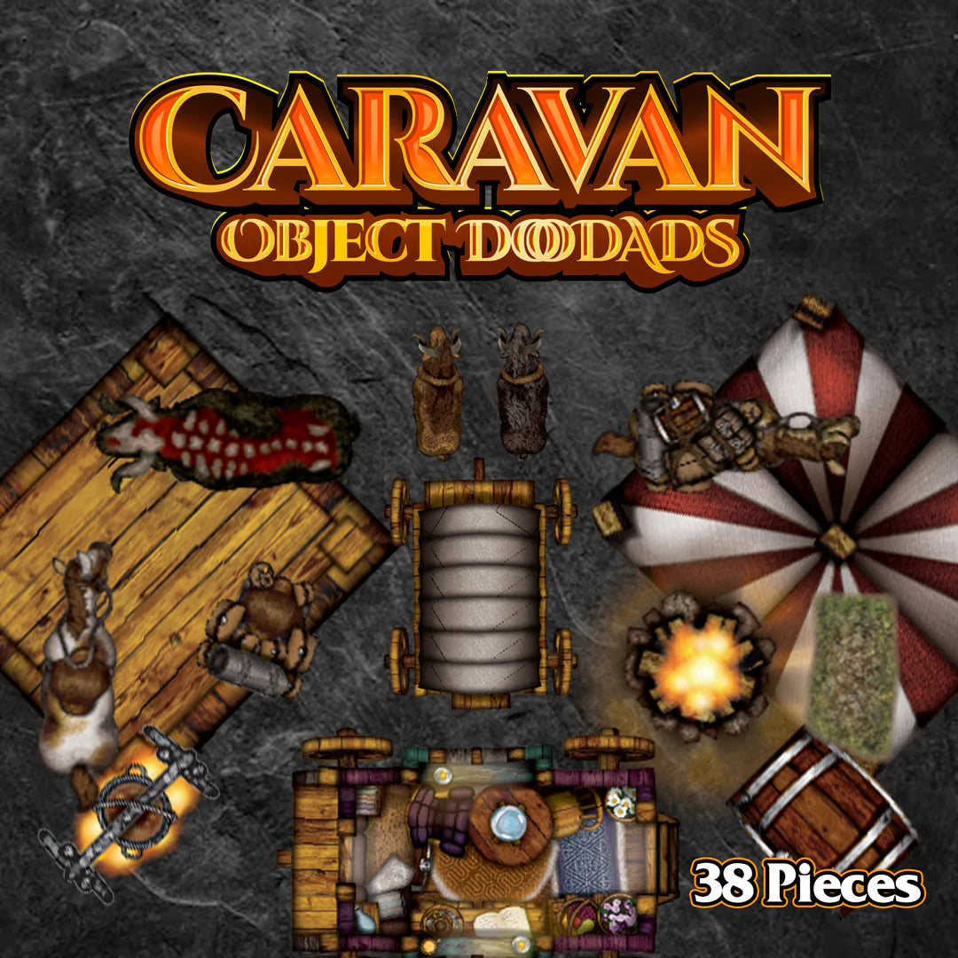 Arcknight - Flat Plastic Minis: Caravan & Camping | Odin's Place