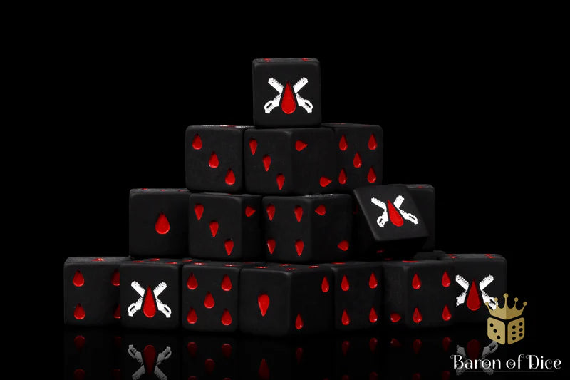 Barron of Dice: Chain Blades - Matte Black | Dragon's Lair Comics and Fantasy Houston TX