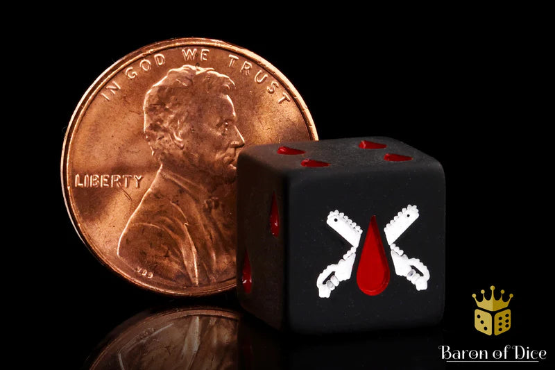 Barron of Dice: Chain Blades - Matte Black | Dragon's Lair Comics and Fantasy Houston TX