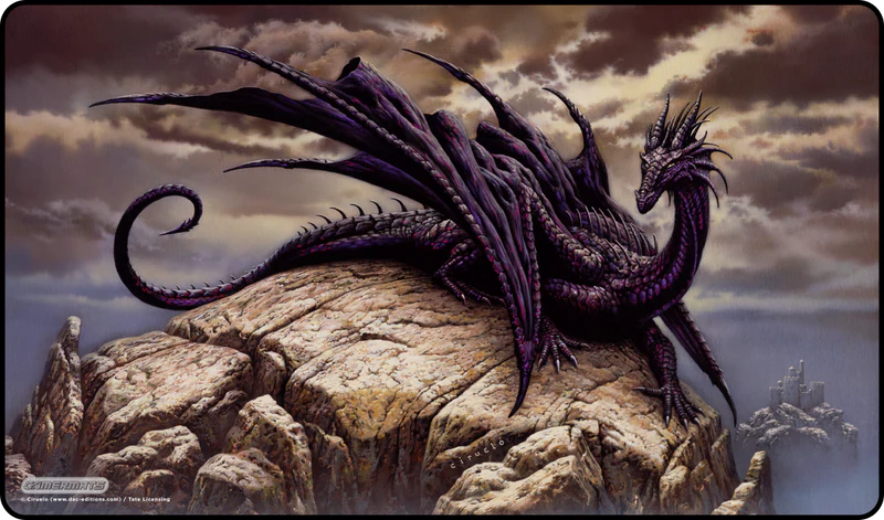 Gamermats Playmat: Dark Dsurion by Ciruelo | Dragon's Lair Comics and Fantasy Houston TX