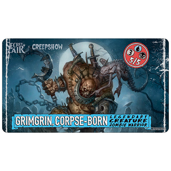Ultra Pro D&D Cover Playmat: MTG  - Secret Lair October 2023 - Creepshow - Grimgrin, Corpseborn | Dragon's Lair Comics and Fantasy Houston TX