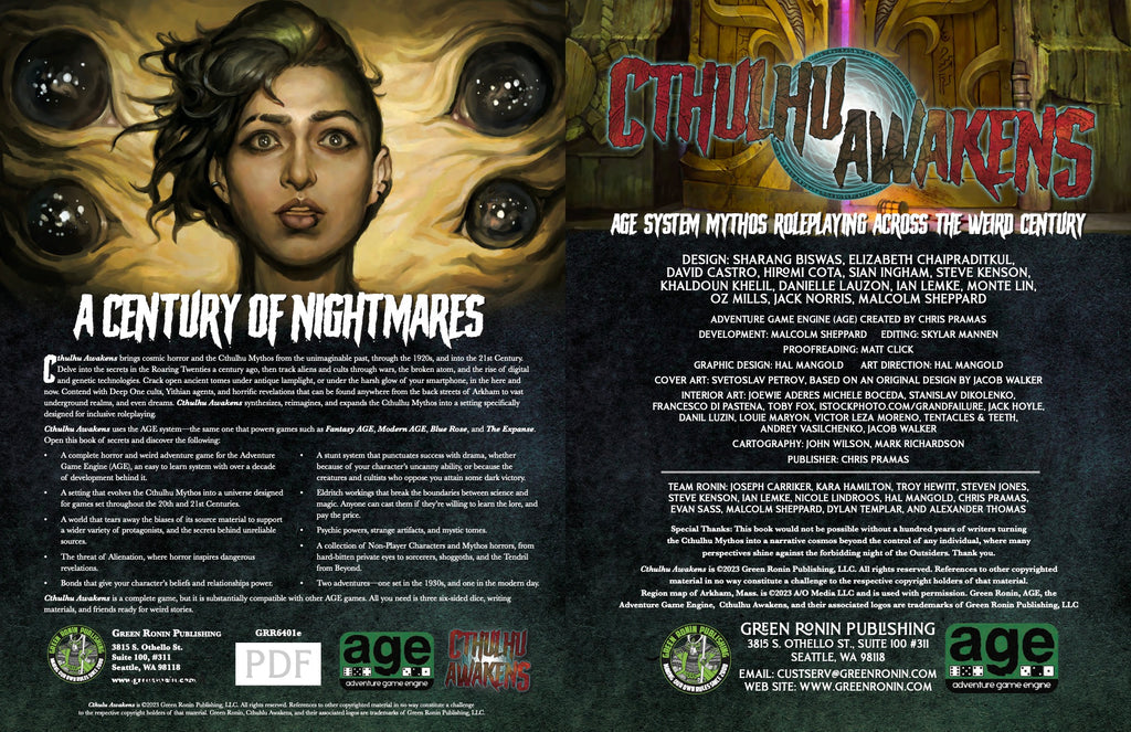 DNR - Cthulhu Awakens RPG: Game Master's Kit | Dragon's Lair Comics and Fantasy Houston TX