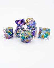 NTSD Liquid Core Dice Sets, Assorted Styles | Odin's Place