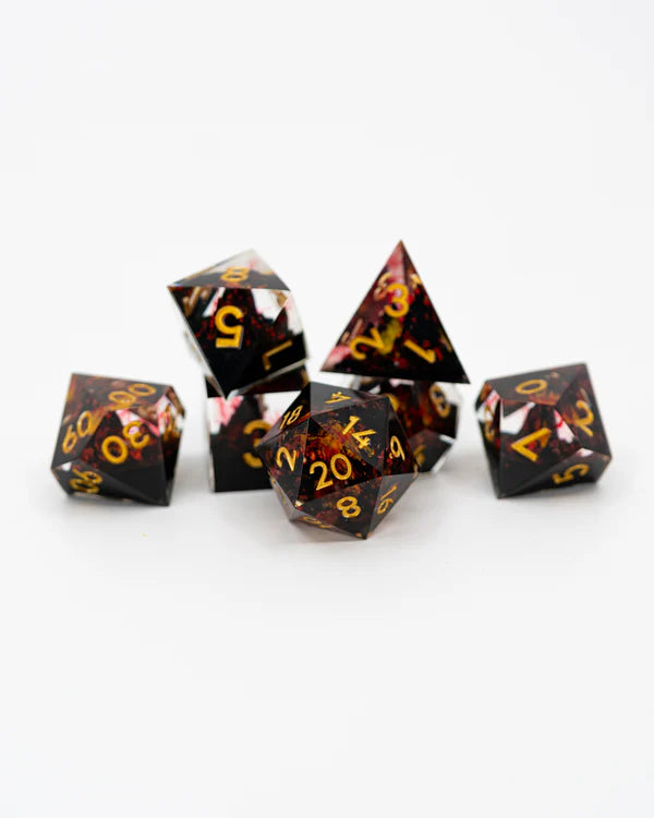 NTSD Sharp-Edged Dice in Test Tube, Assorted Styles | Dragon's Lair Comics and Fantasy Houston TX