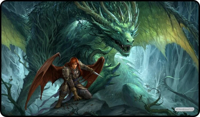 Gamer Mats Playmat: Denizen of the Forest Stitched | Dragon's Lair Comics and Fantasy Houston TX