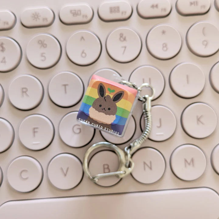 Sugar Cubed Studios Fidget Keycap Keychains | Odin's Place