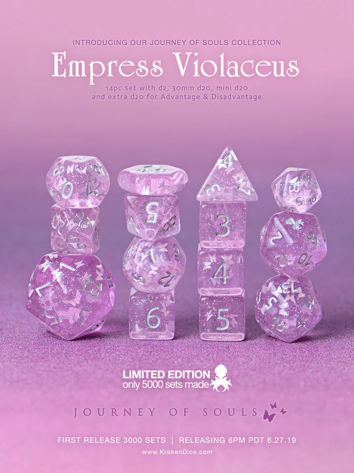 Kraken Dice - Glitter Sets | Dragon's Lair Comics and Fantasy Houston TX