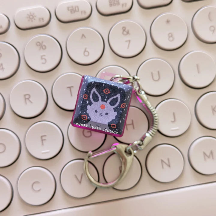 Sugar Cubed Studios Fidget Keycap Keychains | Odin's Place