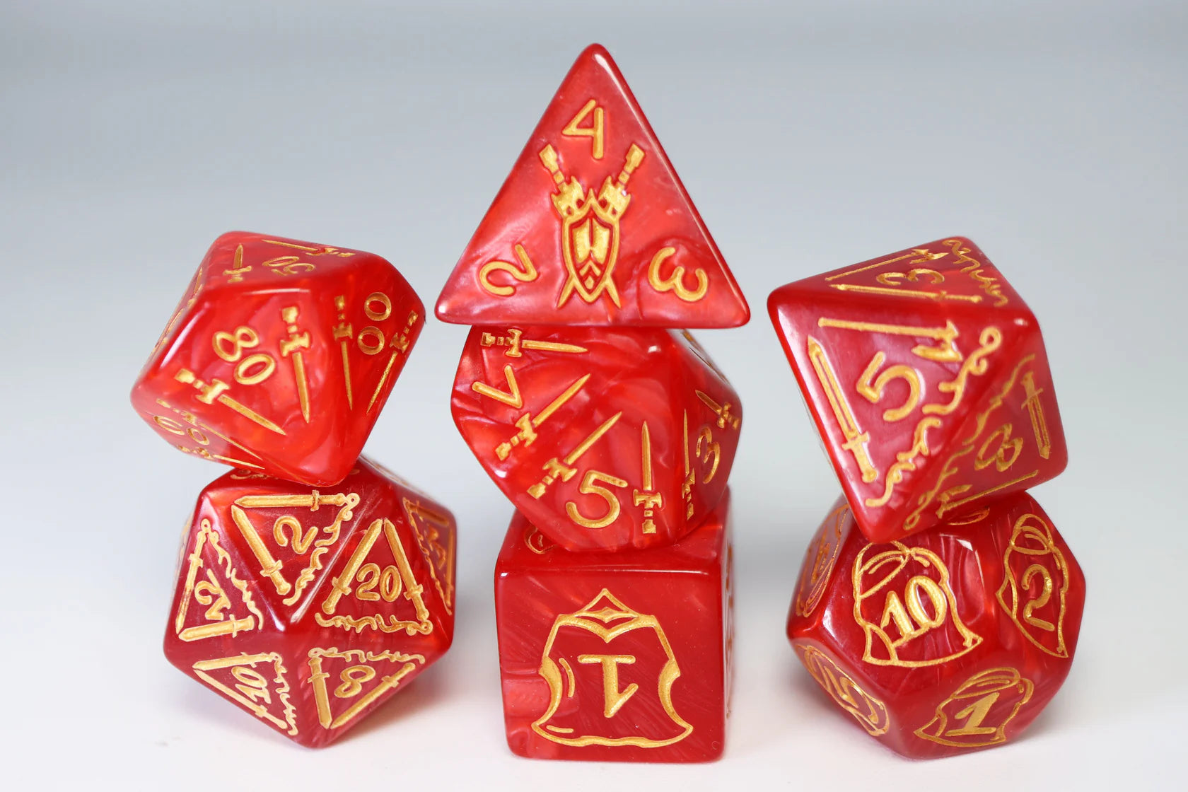 Foam Brain: Queen's Armory: Infernal - 25mm RPG Dice Set | Odin's Place