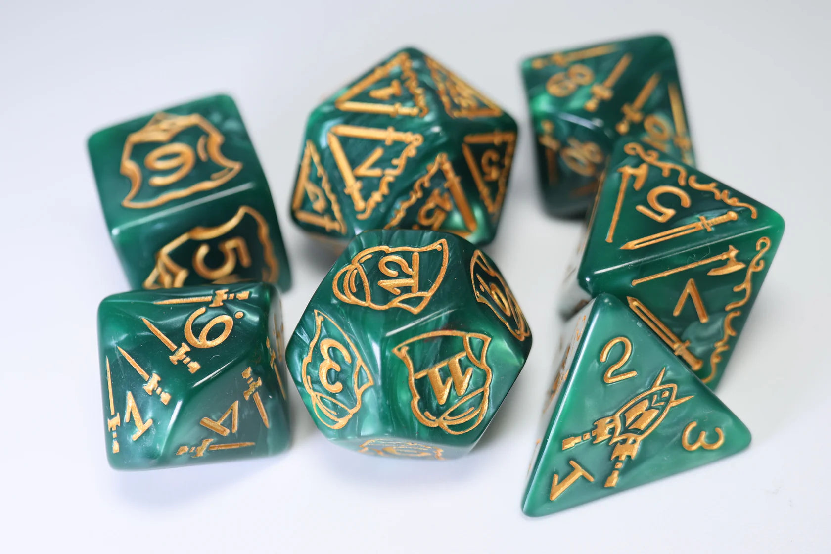 Foam Brain: Queen's Armory: Woodland - 25mm RPG Dice Set | Odin's Place