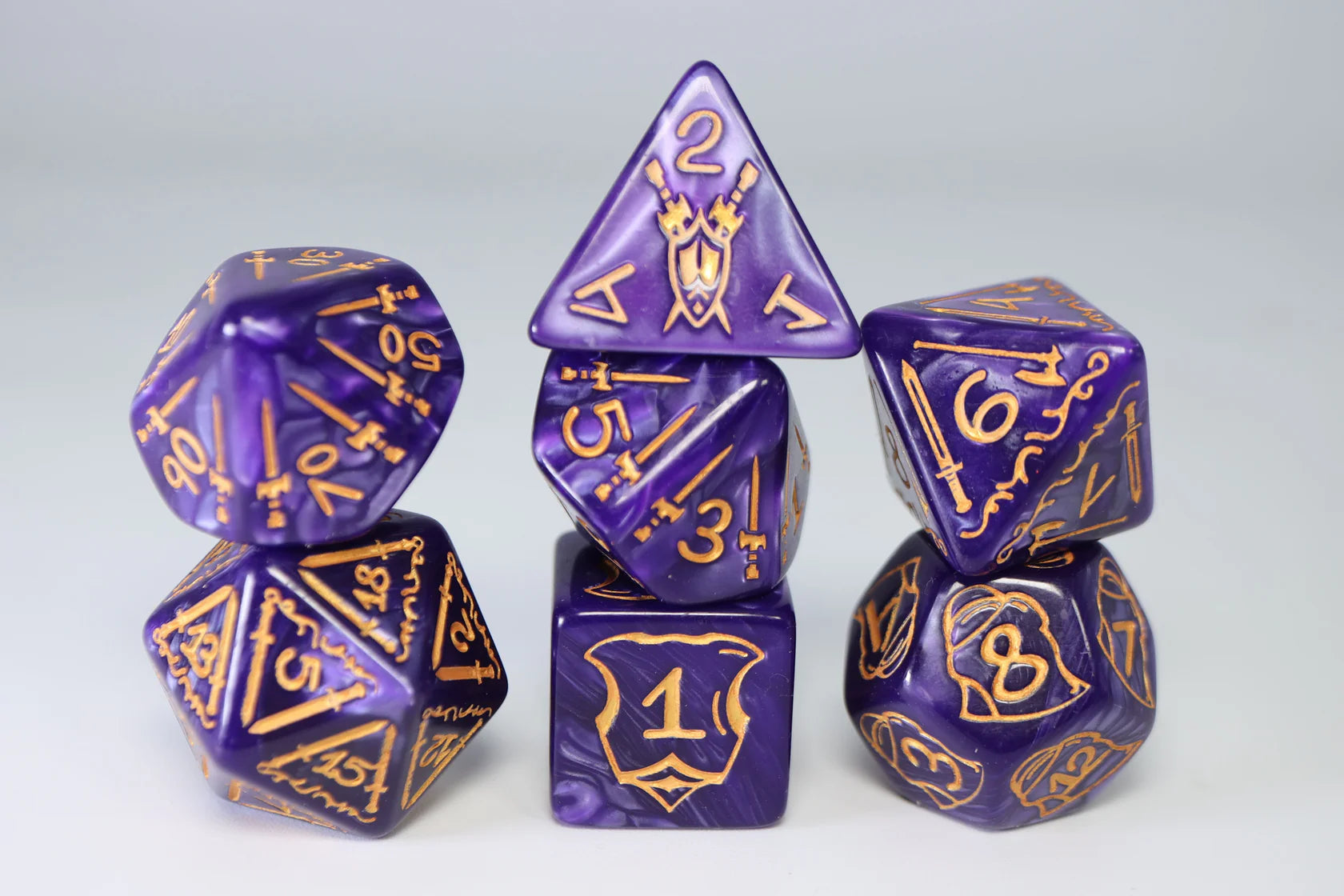 Foam Brain: Queen's Armory: Enchanted - 25mm RPG Dice Set | Odin's Place