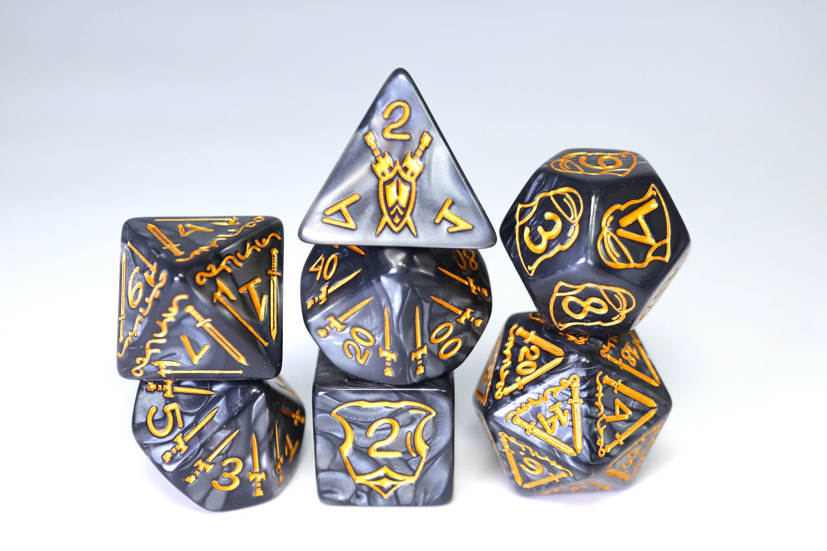 Foam Brain: Queen's Armory: Cursed - 25mm RPG Dice Set | Odin's Place