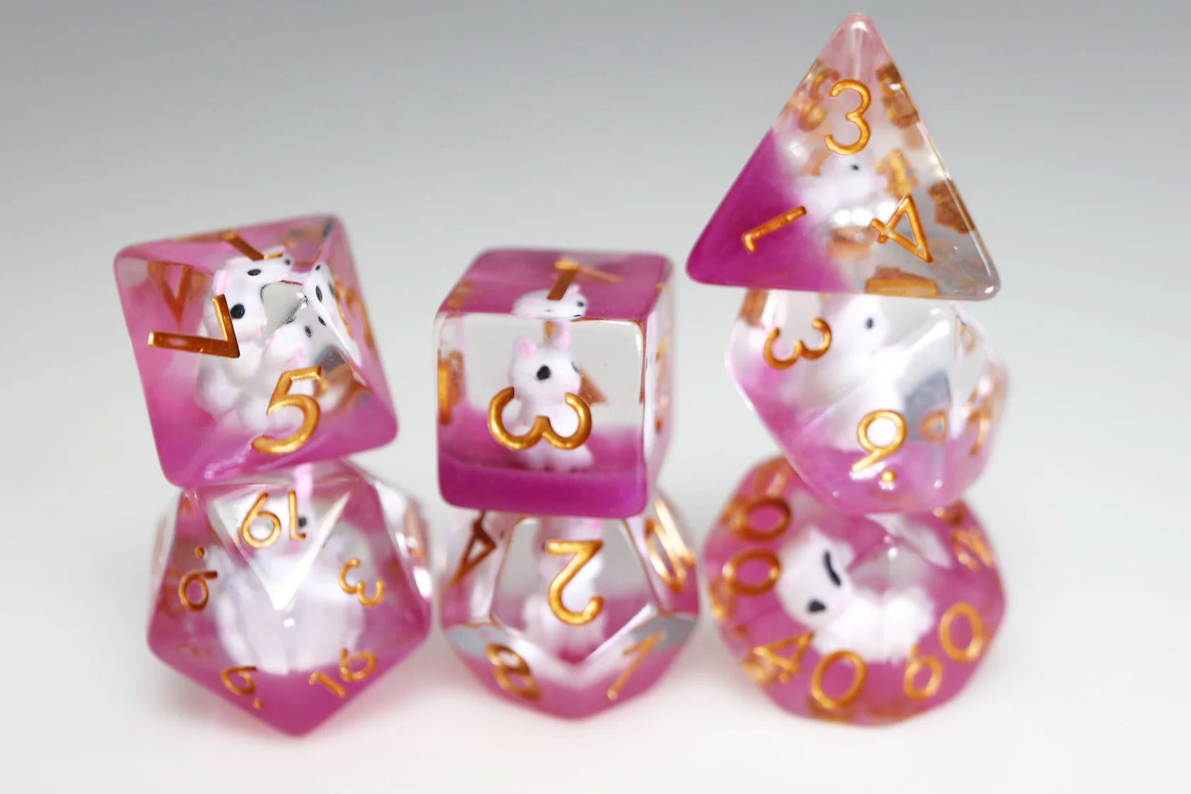 Foam Brain Perfect Persian Poly 7 Dice Set | Odin's Place