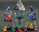 Foam Brain Dice: Unicorn Party 7 pc RPG Dice Set | Odin's Place