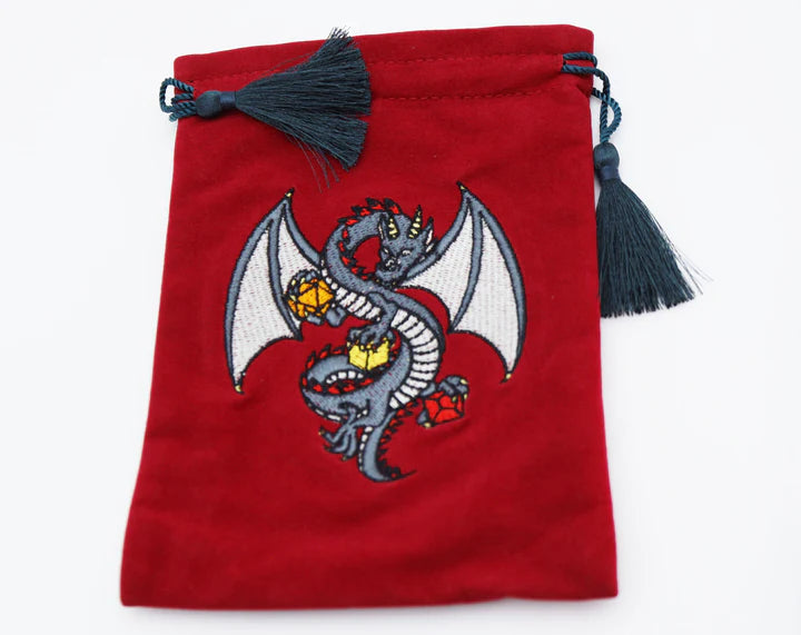 Foam Brain Dice Bag: Black Dragon | Dragon's Lair Comics and Fantasy Houston TX