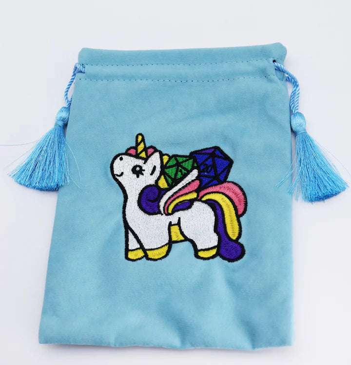 Foam Brain Dice Bag: Sparkles the Unicorn | Dragon's Lair Comics and Fantasy Houston TX