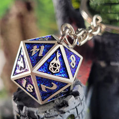 Forged Gaming Fob of Fate D20 Keychain | Odin's Place