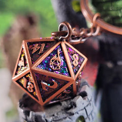 Forged Gaming Fob of Fate D20 Keychain | Odin's Place