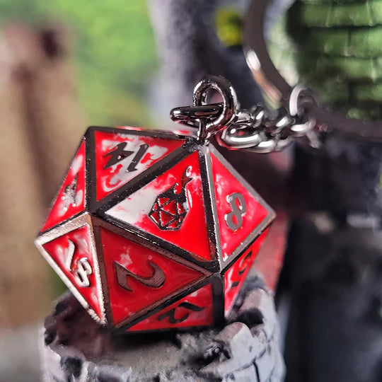Forged Gaming Fob of Fate D20 Keychain | Odin's Place