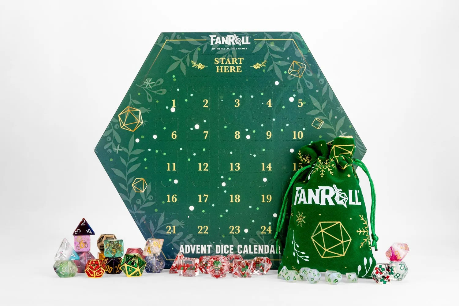 Fanroll Holiday Dice Advent Calendar 2025 | Dragon's Lair Comics and Fantasy Houston TX