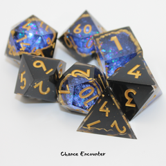Game Habit Sharp-Edge Wave 3 Geode Dice | Dragon's Lair Comics and Fantasy Houston TX