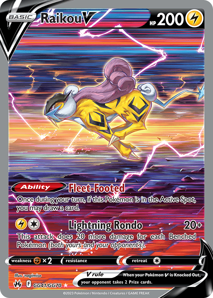 Raikou V (048/172) (Lost Box Kyogre - Shao Tong Yen) [World Championships 2023] | Odin's Place