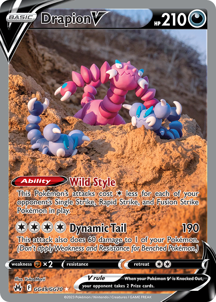 Drapion V (118/196) [Prize Pack Series Three] | Odin's Place