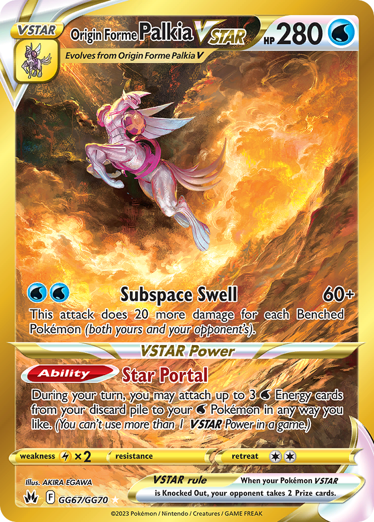 Origin Forme Palkia VSTAR (040/189) [Prize Pack Series Three] | Odin's Place