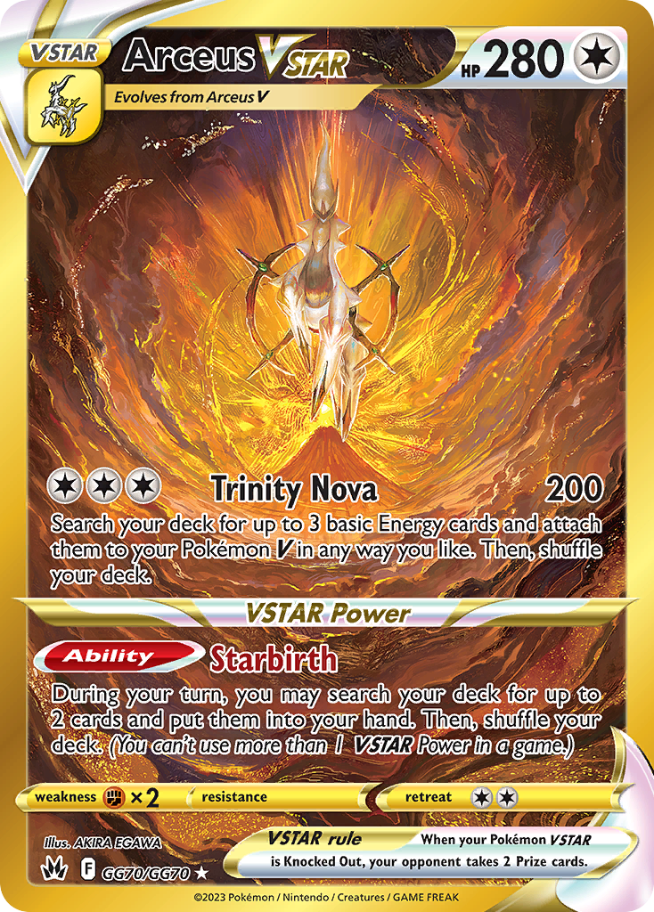 Arceus VSTAR (123/172) [Prize Pack Series Two] | Odin's Place