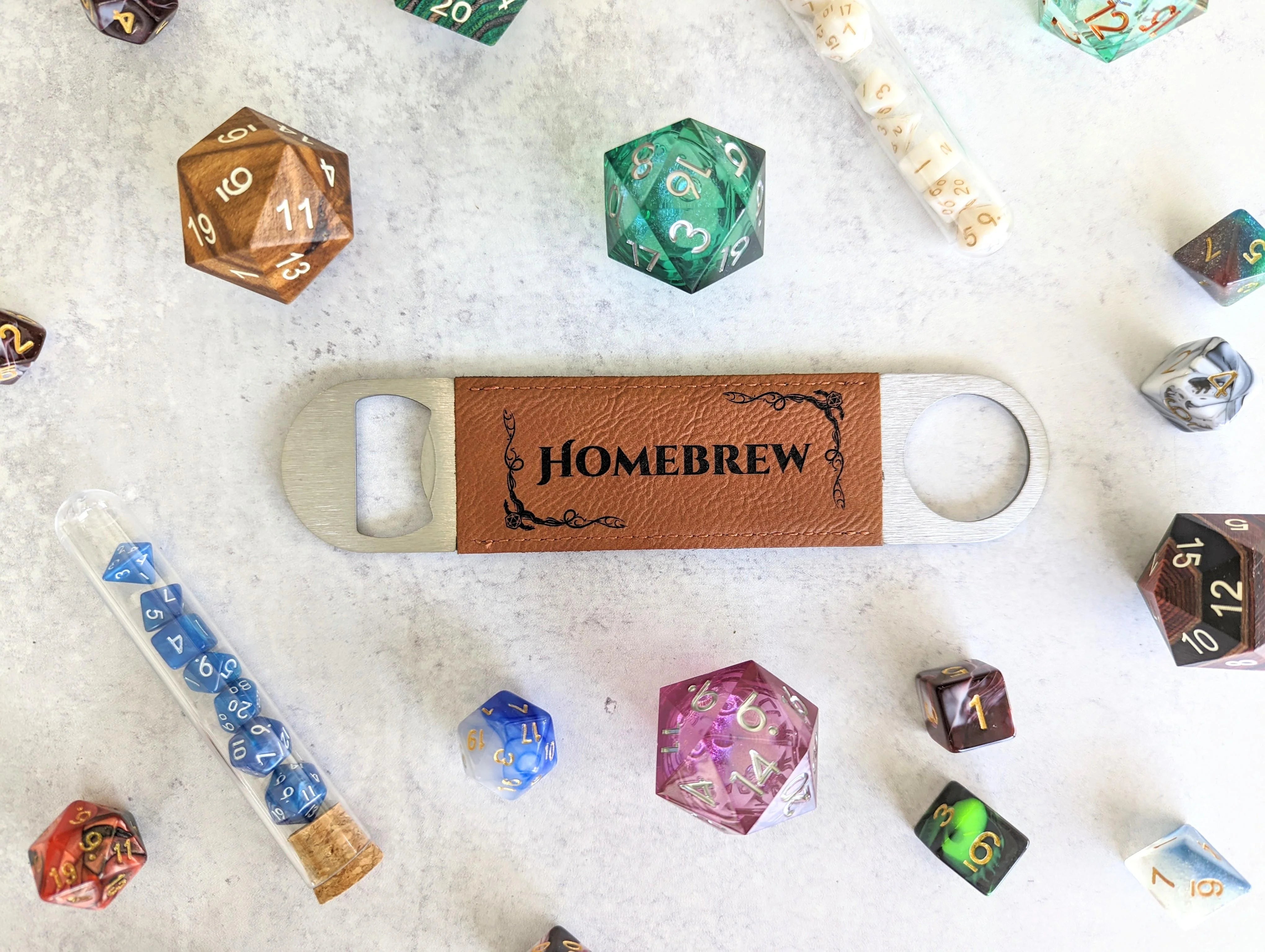 NTSD Leatherette Homebrew - Bottle Opener | Dragon's Lair Comics and Fantasy Houston TX