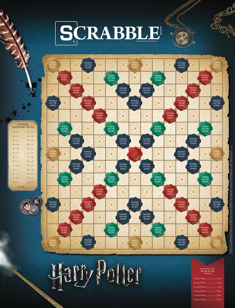Scrabble: World of Harry Potter | Dragon's Lair Comics and Fantasy Houston TX