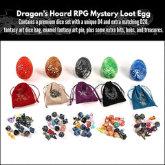 HYMGHO - Dragon's Hoard RPG Mystery Treasure Egg | Dragon's Lair Comics and Fantasy Houston TX