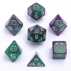 HYMGHO - Wyrmforged Rollers Round Edge Resin RPG Dice Sets | Dragon's Lair Comics and Fantasy Houston TX