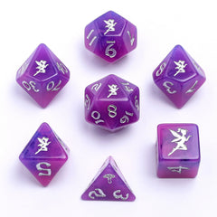 HYMGHO - Wyrmforged Rollers Round Edge Resin RPG Dice Sets | Dragon's Lair Comics and Fantasy Houston TX