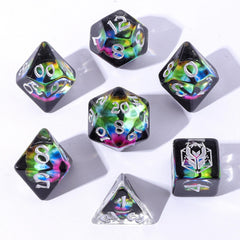 HYMGHO - Wyrmforged Rollers Round Edge Resin RPG Dice Sets | Odin's Place