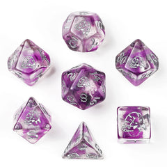 HYMGHO - Wyrmforged Rollers Round Edge Resin RPG Dice Sets | Dragon's Lair Comics and Fantasy Houston TX