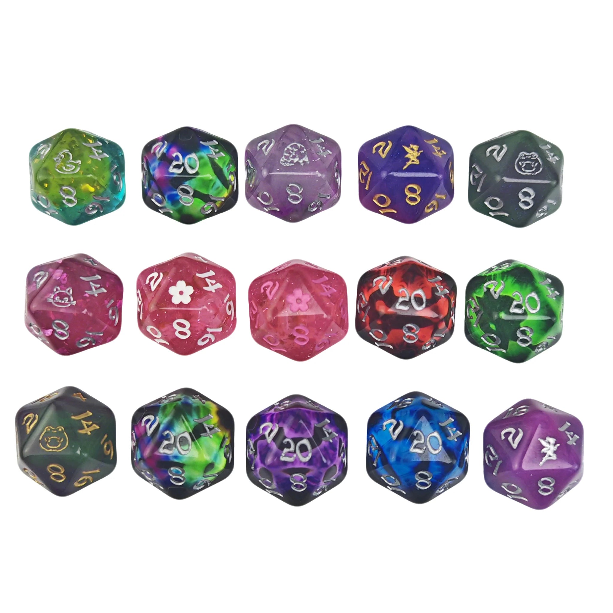 HYMGHO - Box of Tricks - Mystery Mini Dice, D20, and Resin Mimic | Odin's Place