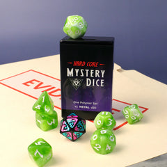 Die Hard Dice - 8pc RPG Set - Hard Core Mystery Dice | Odin's Place